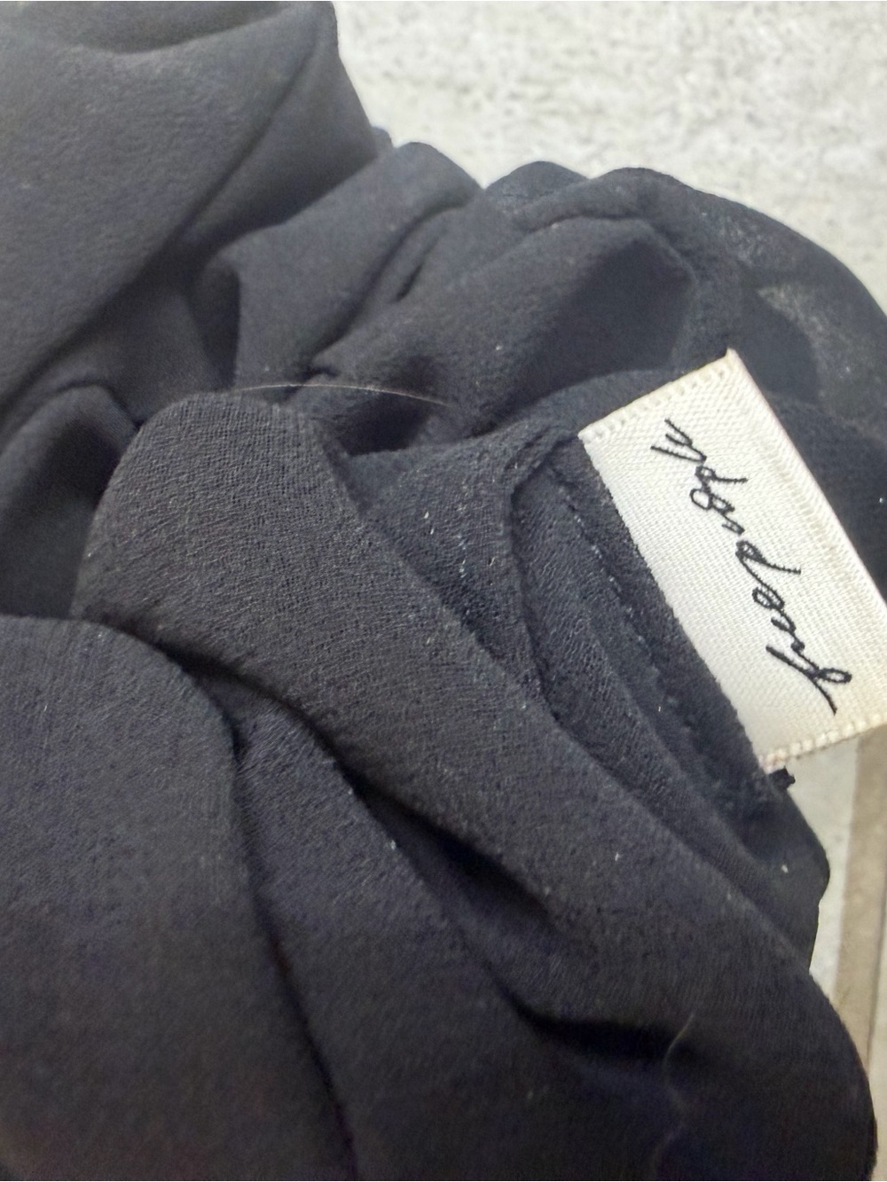 Free People Jumbo Chiffon Scrunchie - Picture 3 of 3